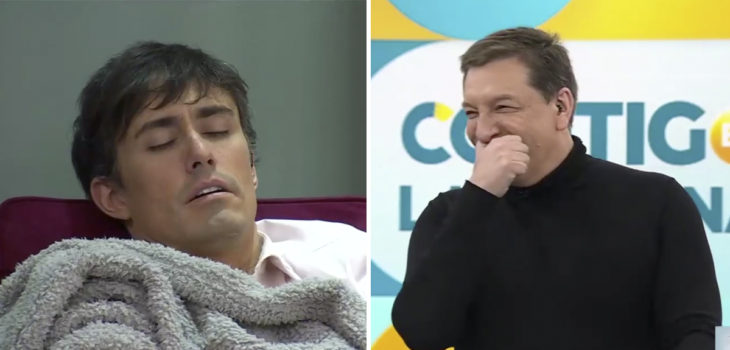 Roberto Cox se quedó dormido en comerciales y JC Rodríguez lo trolleó