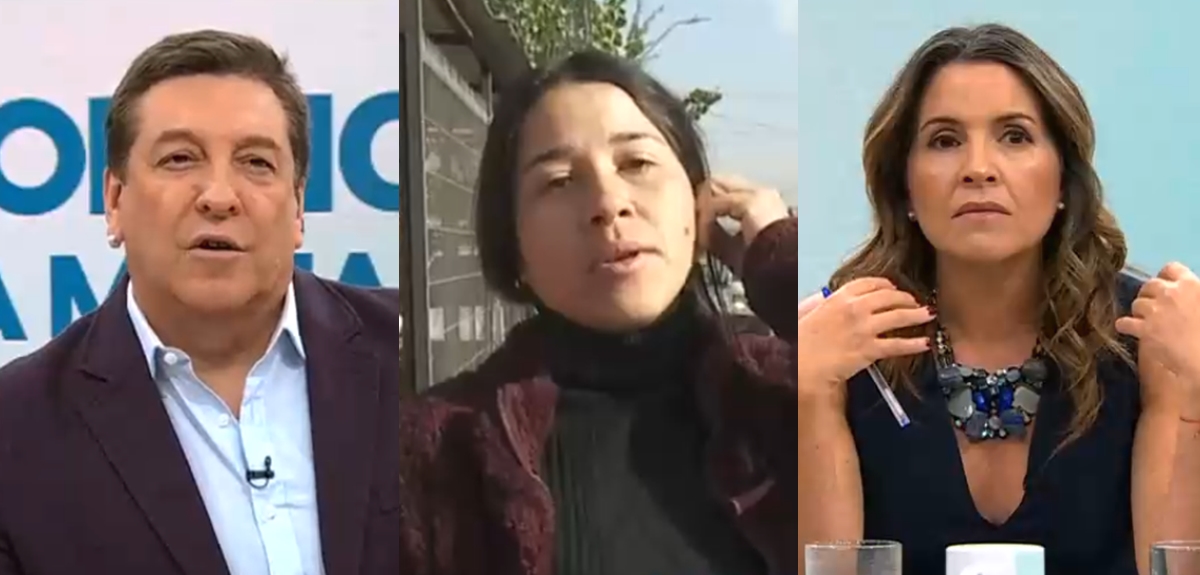 JC Rodríguez y Monserrat Álvarez fueron increpados por vecina de Lo Espejo: "Te estás mandando el show"