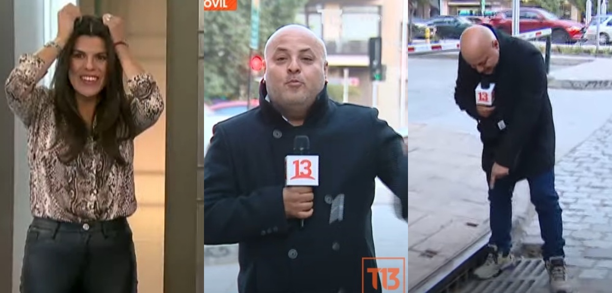 Periodista Miguel Acuña en T13