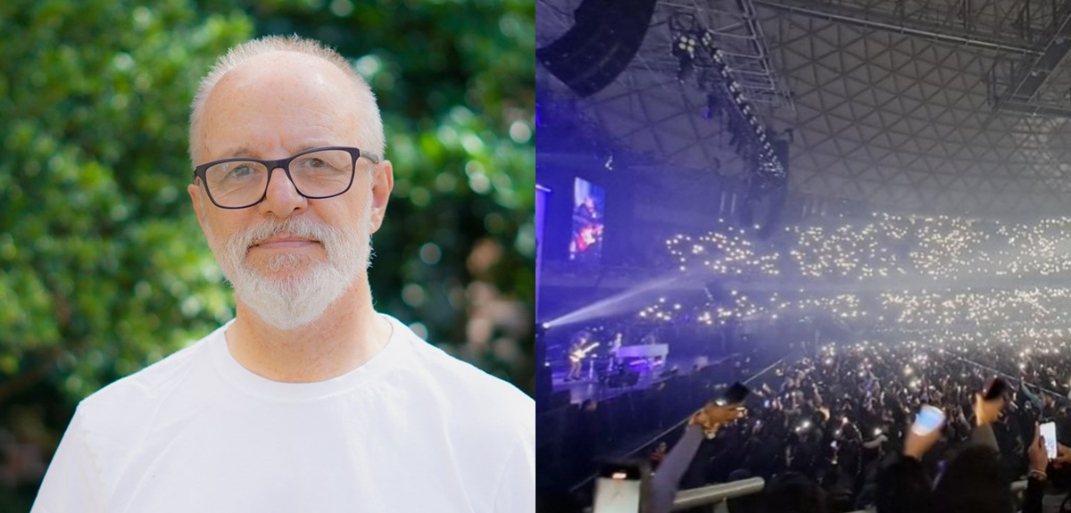 Alberto Plaza y su explicación por compartir foto falsa de su concierto en Movistar Arena