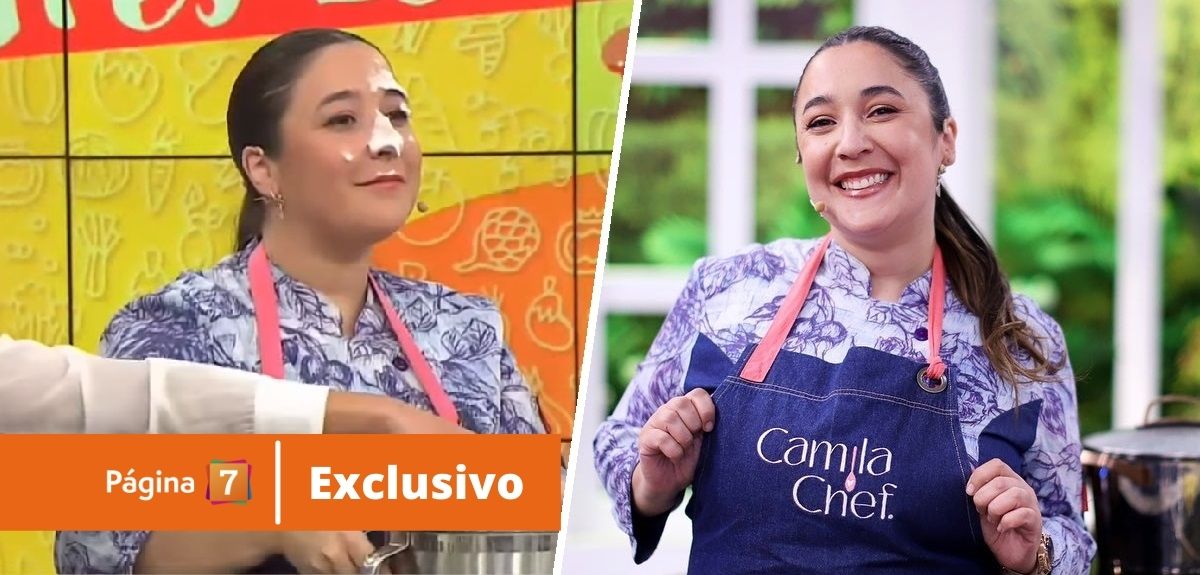 Camila chef habla del chascarro con el merengue en Tu Día