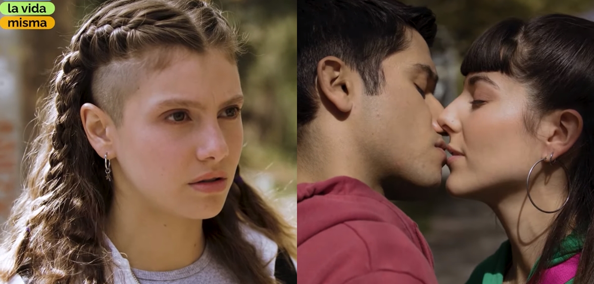 "Cara de...": fans de Como la vida misma criticaron a Carol por su actitud ante beso de Bruno y Pía