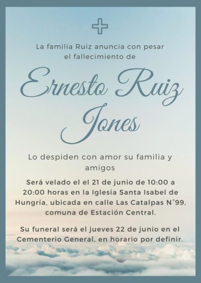 Falleció a los 84 años Ernesto Ruiz, recordado por su personaje de El Tufo