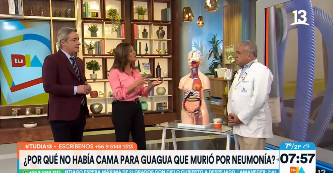 Doctor Ugarte preocupado por aumento de virus respiratorios en niños: “Esto se podía prever”