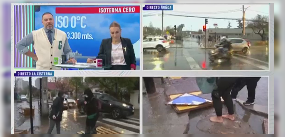 La indignación de Neme tras caso de mujer descalza que cruzó la calle tras inundación: “No es digno”