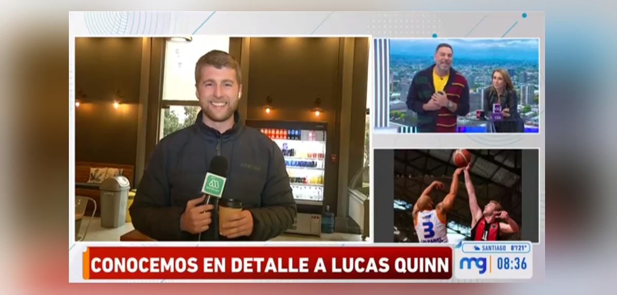 Lucas Quinn periodista Mucho Gusto