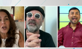 "Nunca me lo dijiste de casados": sorpresiva reacción de Mijares tras frase de Lucero en Mucho Gusto