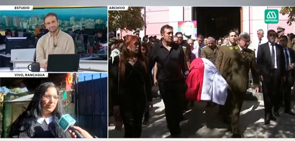 Madre de suboficial Daniel Palma