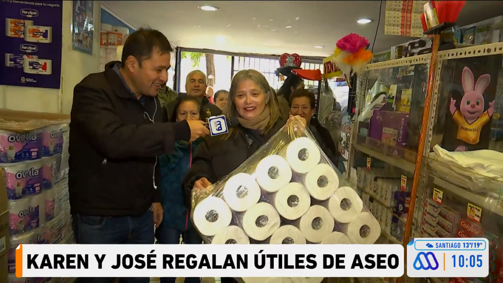 Nueva entrega de regalos de Mucho Gusto en vivo se salió de control: Neme tuvo que 'llamar al orden'