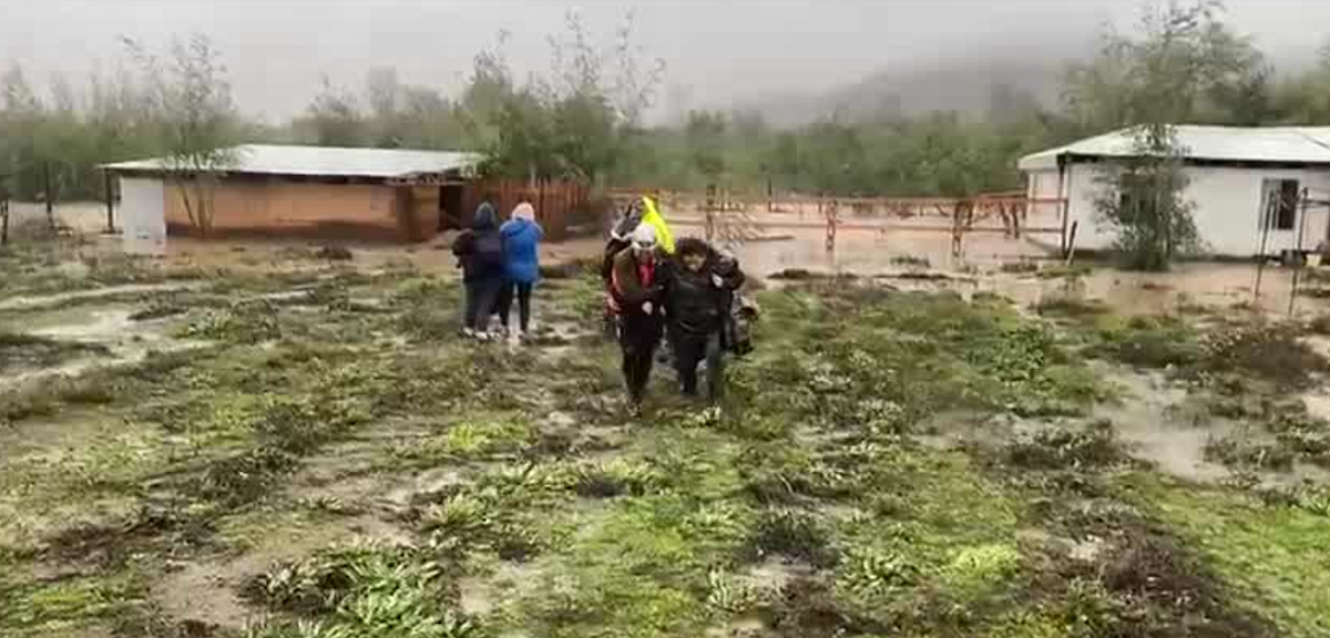 Embarazada de 36 semanas fue rescatada de emergencia en Linares: 