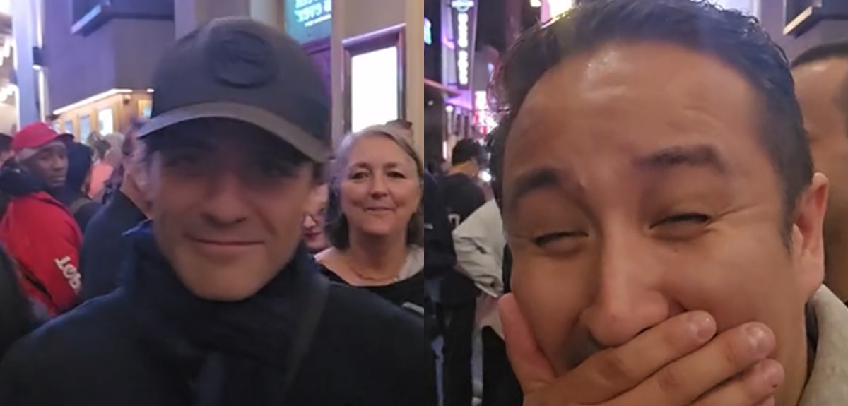 Chileno sufrió gracioso fail con Oscar Isaac en Nueva York: 