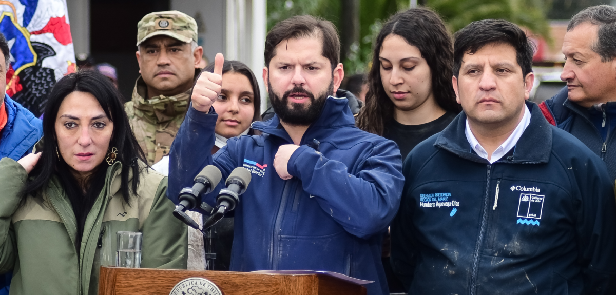 Presidente Boric pidió dejar 