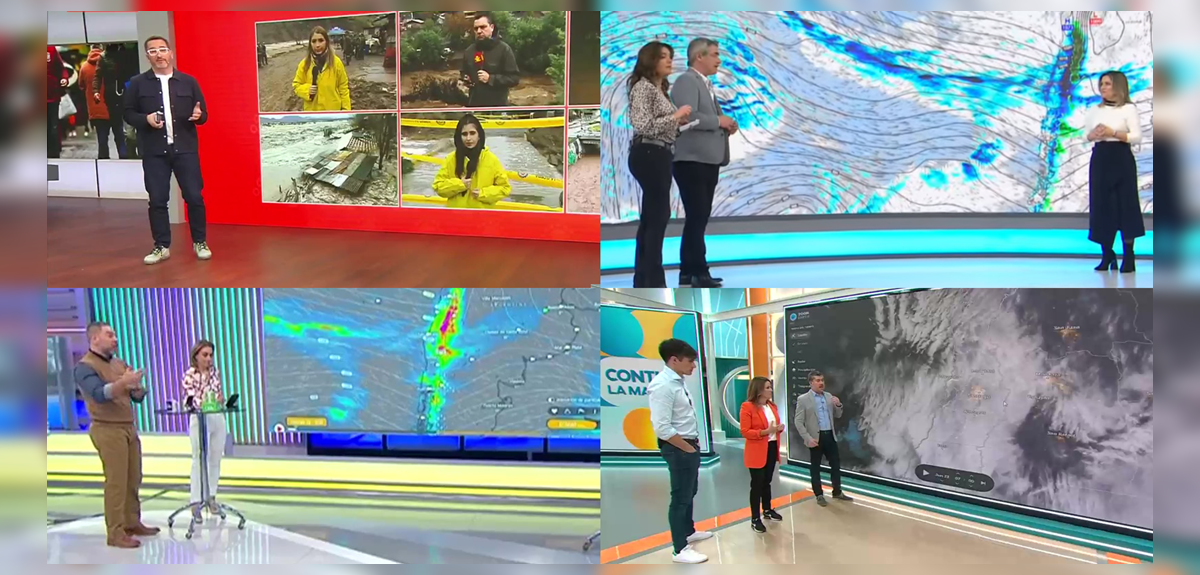 Conoce al gran ganador de la batalla matinal por el rating en la jornada marcada por las lluvias