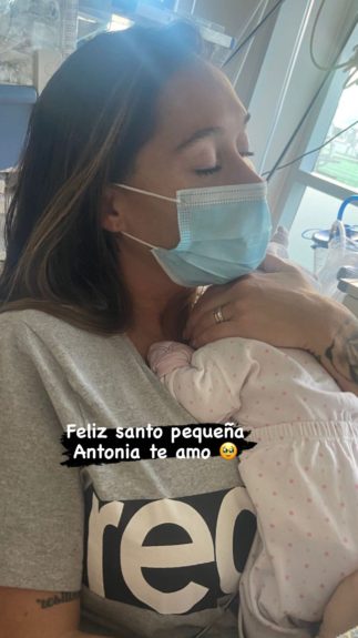 Vale Roth celeró especial acontecimiento de su hija Antonia: “Te amo”
