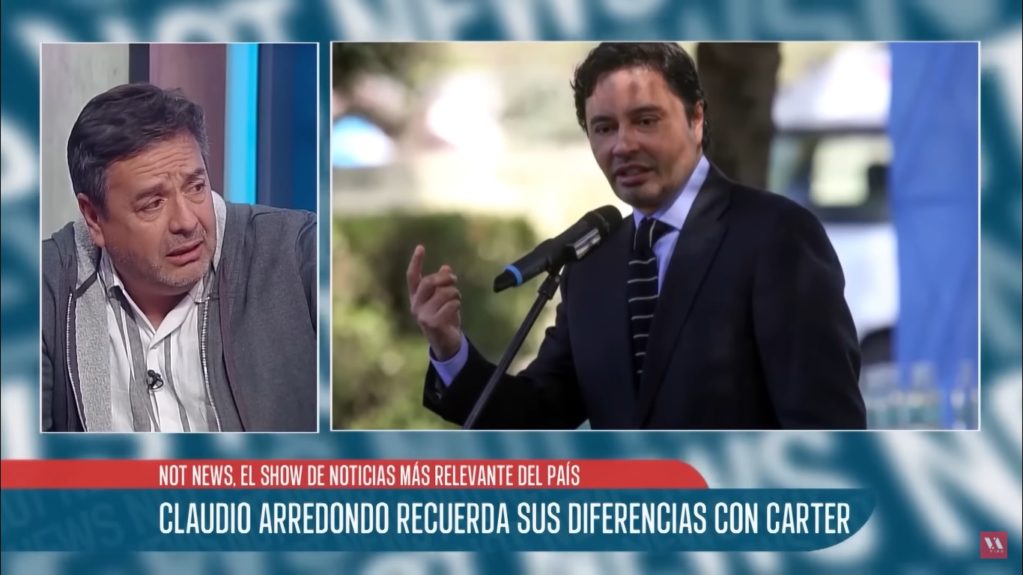 Claudio Arredondo en Not News