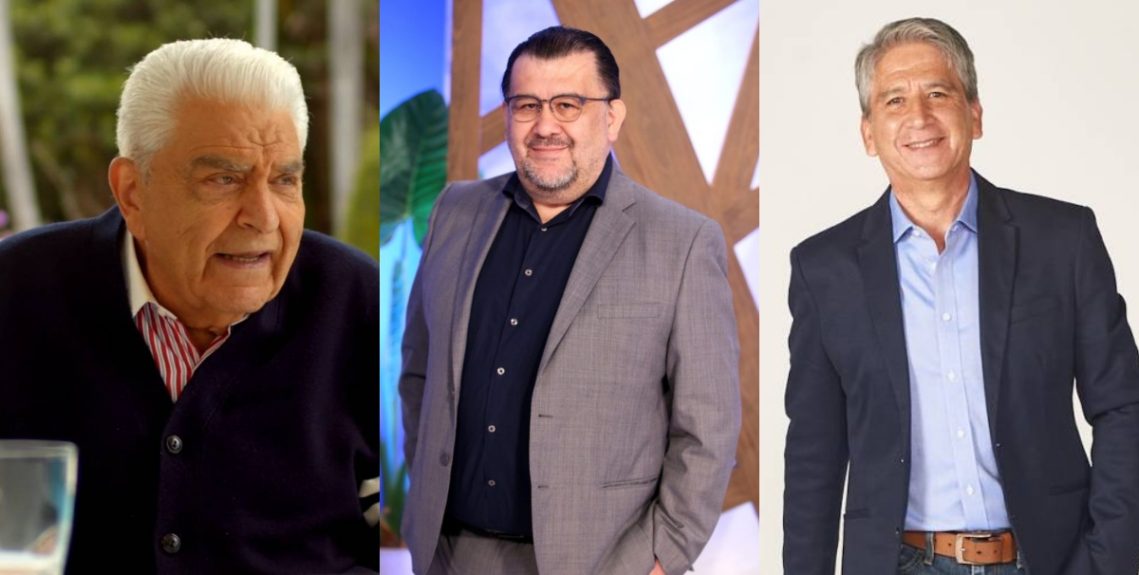 Mario Luis Kreutzberger, Carlos Zarate y Emilio Sutherland