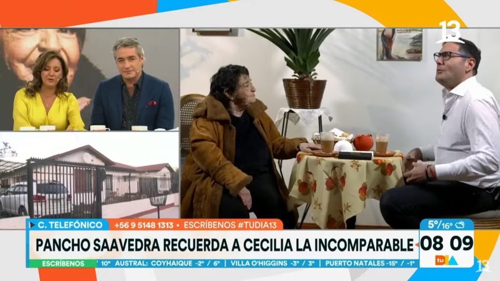 Pancho Saavedra habló de Cecilia
