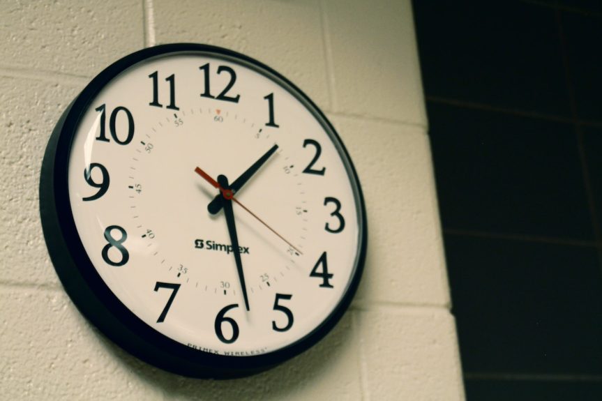 Reloj Cambio de horario