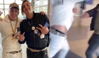 Captan a cantantes urbanos Bayron Fire y Chuky Indica en pelea a combos en aeropuerto de Concepción