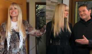 Beatriz Alegret abrió las puertas del departamento que comparte con su pareja.