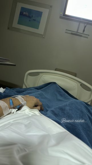 Camilo Huerta hospitalizado