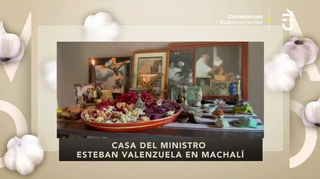 Ministro Esteban Valenzuela mostró sus dos casas en La Divina Comida: tiene particular colección