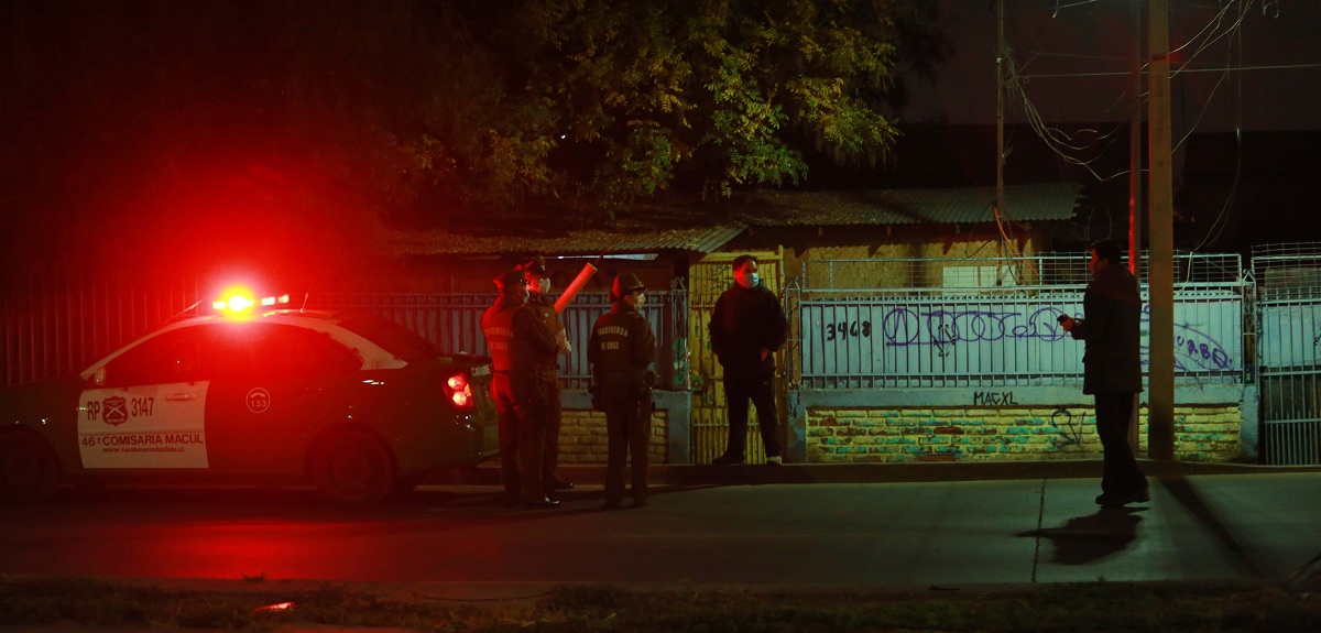 Conchalí: encuentran cuerpo de un hombre en plena vía pública