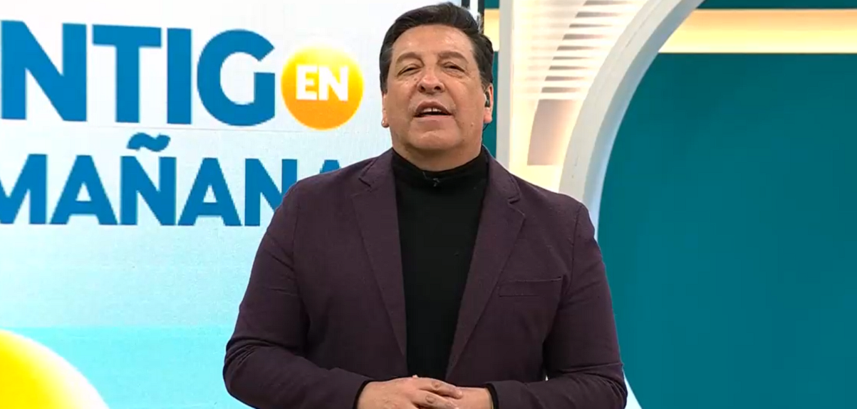 El problema que afecta al matinal Contigo en la mañana: Julio César Rodríguez hizo denuncia en vivo
