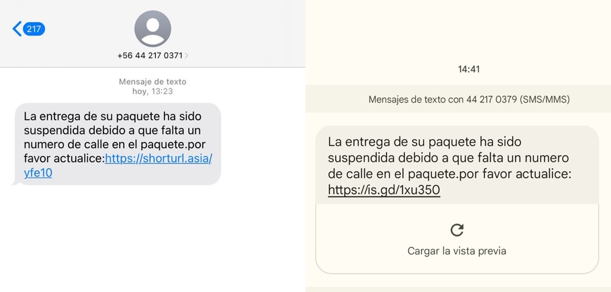 Falso mensaje de Correos de Chile pone en alerta a usuarios