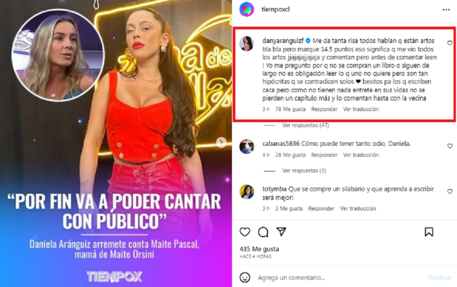 Daniela Aránguiz alzó la voz ante críticas por polémicas declaraciones: "Son tan hipócritas que..."