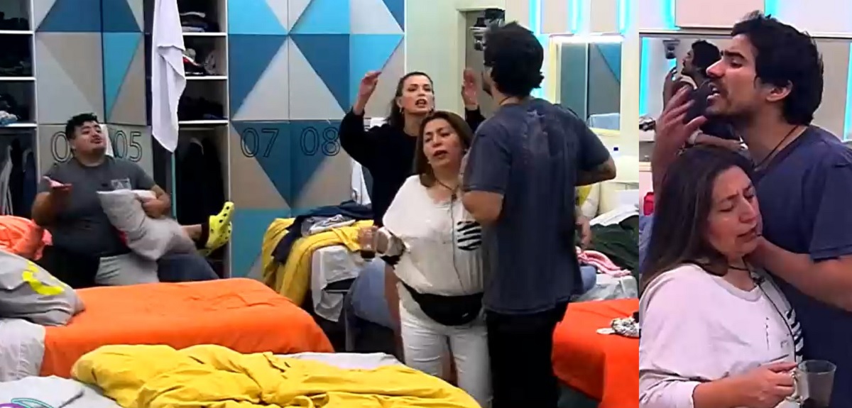 Pelea Rubén Sebastián Gran Hermano