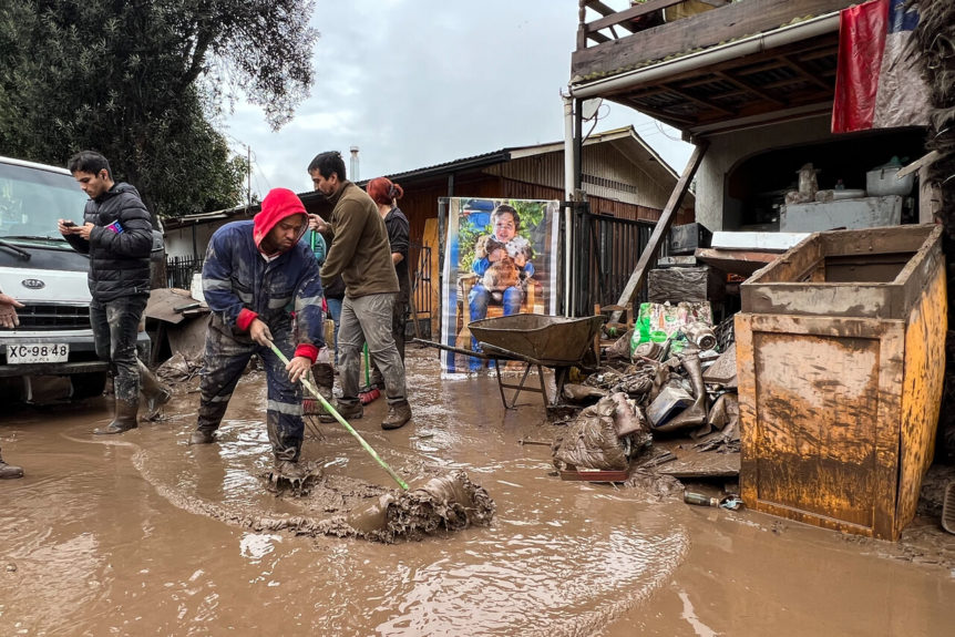 Familias afectadas sistema frontal