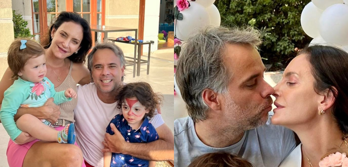 Luciana Aymar envió cariñoso saludo a Fernando González por su cumpleaños: subió fotos con sus hijos