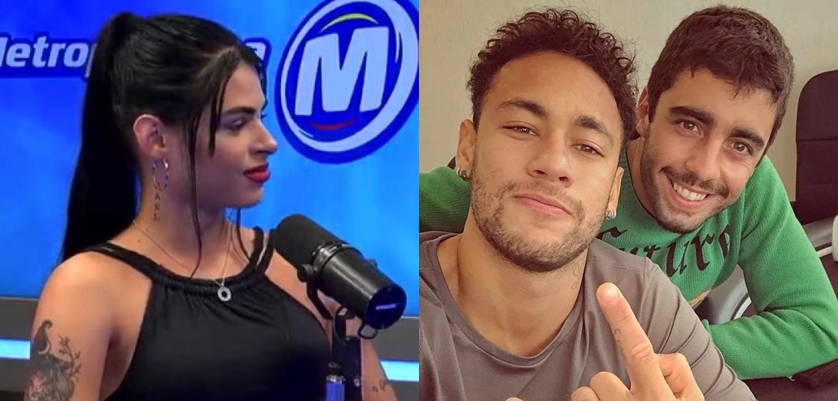 Influencer brasileña echó al agua a Neymar y desclasificó detalles de orgía