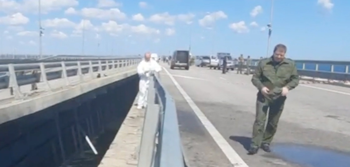 2 personas murieron: esto se sabe del nuevo ataque explosivo al puente que conecta Rusia con Crimea