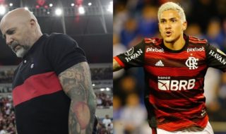 ¿Qué pasó en el Flamengo de Sampaoli? Esto se sabe de la agresión del PF al goleador Pedro