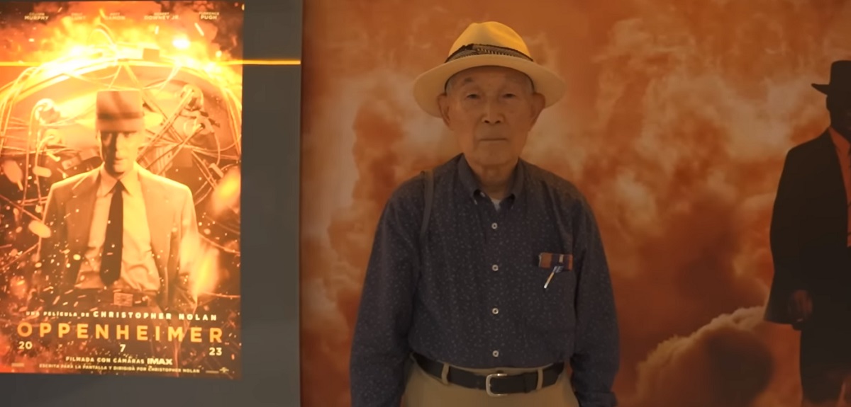 sobreviviente bomba atómica cuenta su experiencia viendo película Oppenheimer