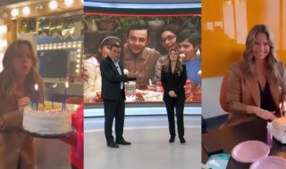 Soledad Onetto fue sorprendida con saludo de cumpleaños en T13 Central: "Gracias al equipo"