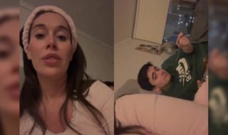 Vale Roth y su esposo Miguel de la Fuente