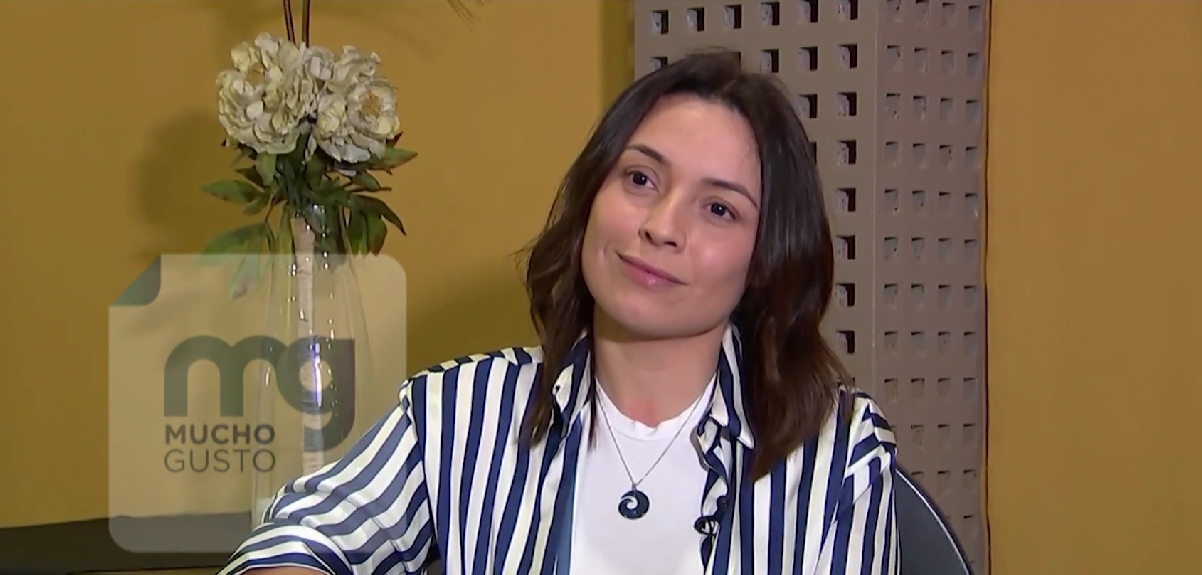 Camila Polizzi da entrevista a Neme en Mucho Gusto