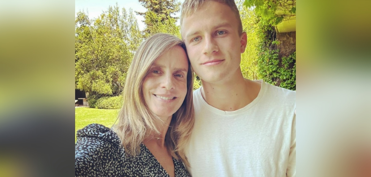 Diana Bolocco despidió a su hijo