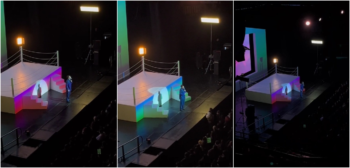 Fabrizio Copano detuvo show