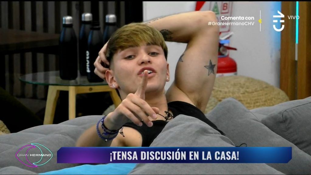 Hans discutió en Gran Hermano