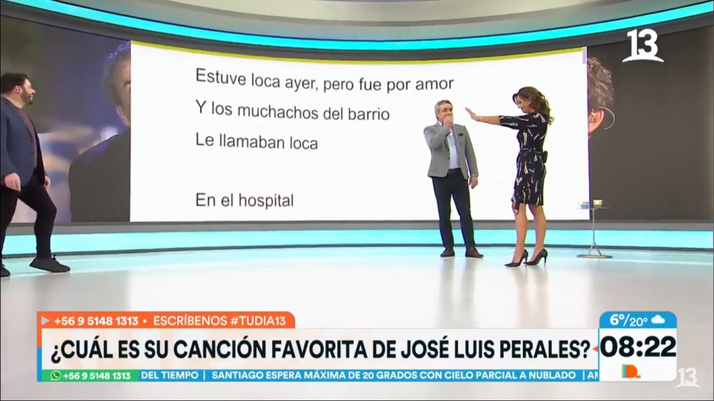 Priscilla Vargas emocionada en Tu Día