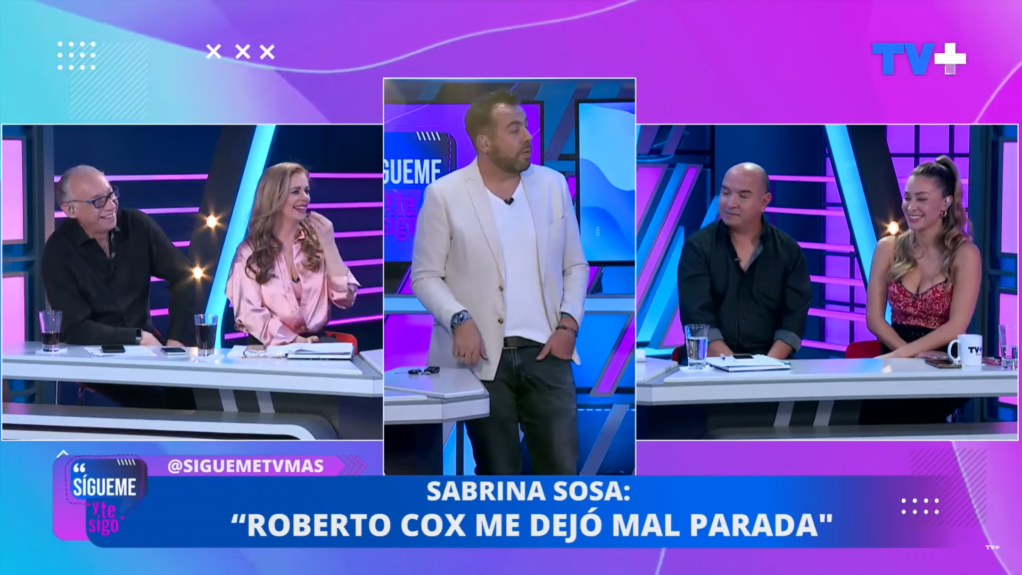 Sabrina Sosa se sinceró sobre Roberto Cox
