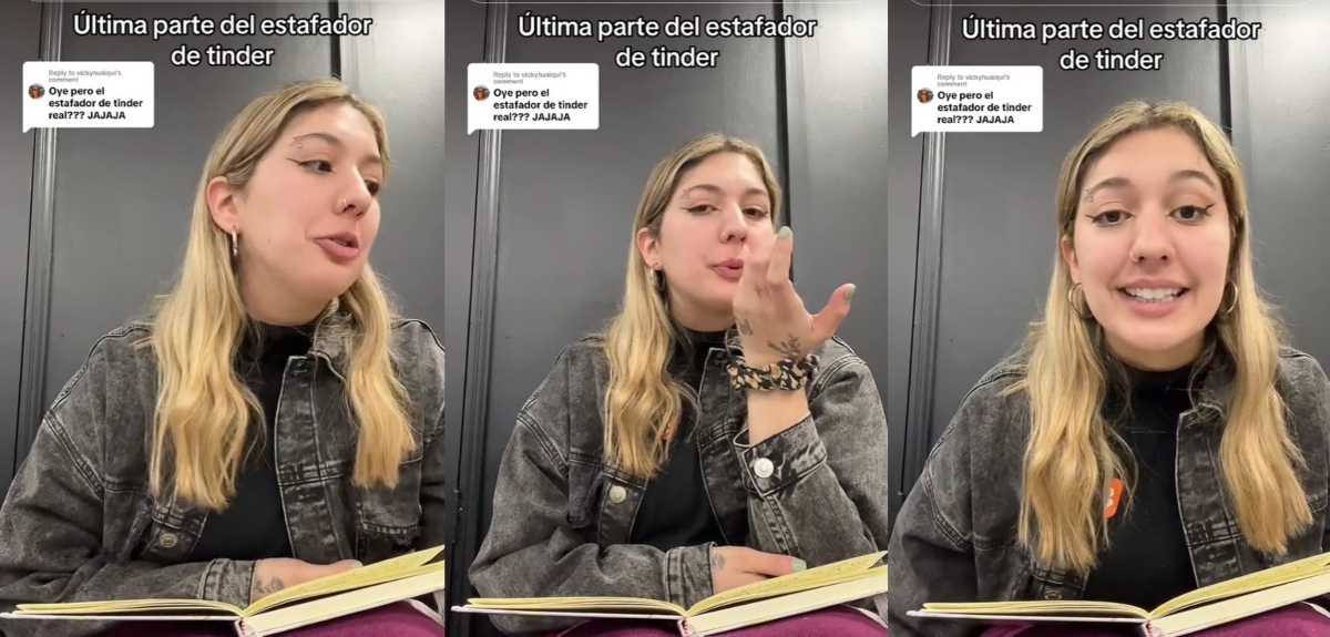 Tiktoker chilena contó que tuvo una cita con un hombre igualito al 