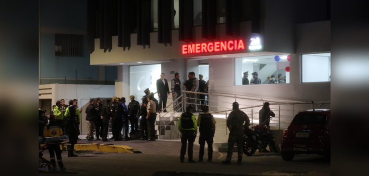 Actor mexicano de CSI y Charmed fue evacuado tras asesinato de candidato presidencial en Ecuador.