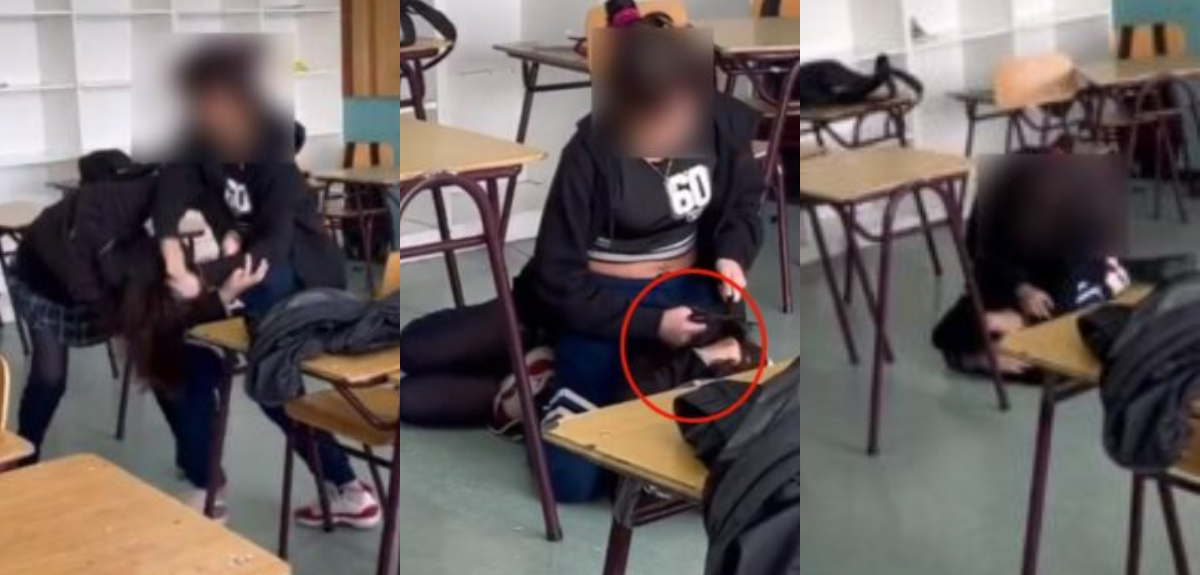 Lanzan mesa y cortan el pelo a alumna de colegio de Puerto Montt: DAEM anunció sanciones