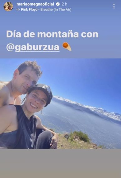 María Gracia Omegna sorprendió con romántica foto con Gabriel Urzúa