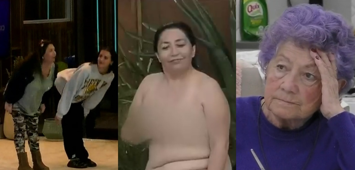 Pincoya y Constanza sorprendieron con desnudos en Gran Hermano tras hacer voto de silencio